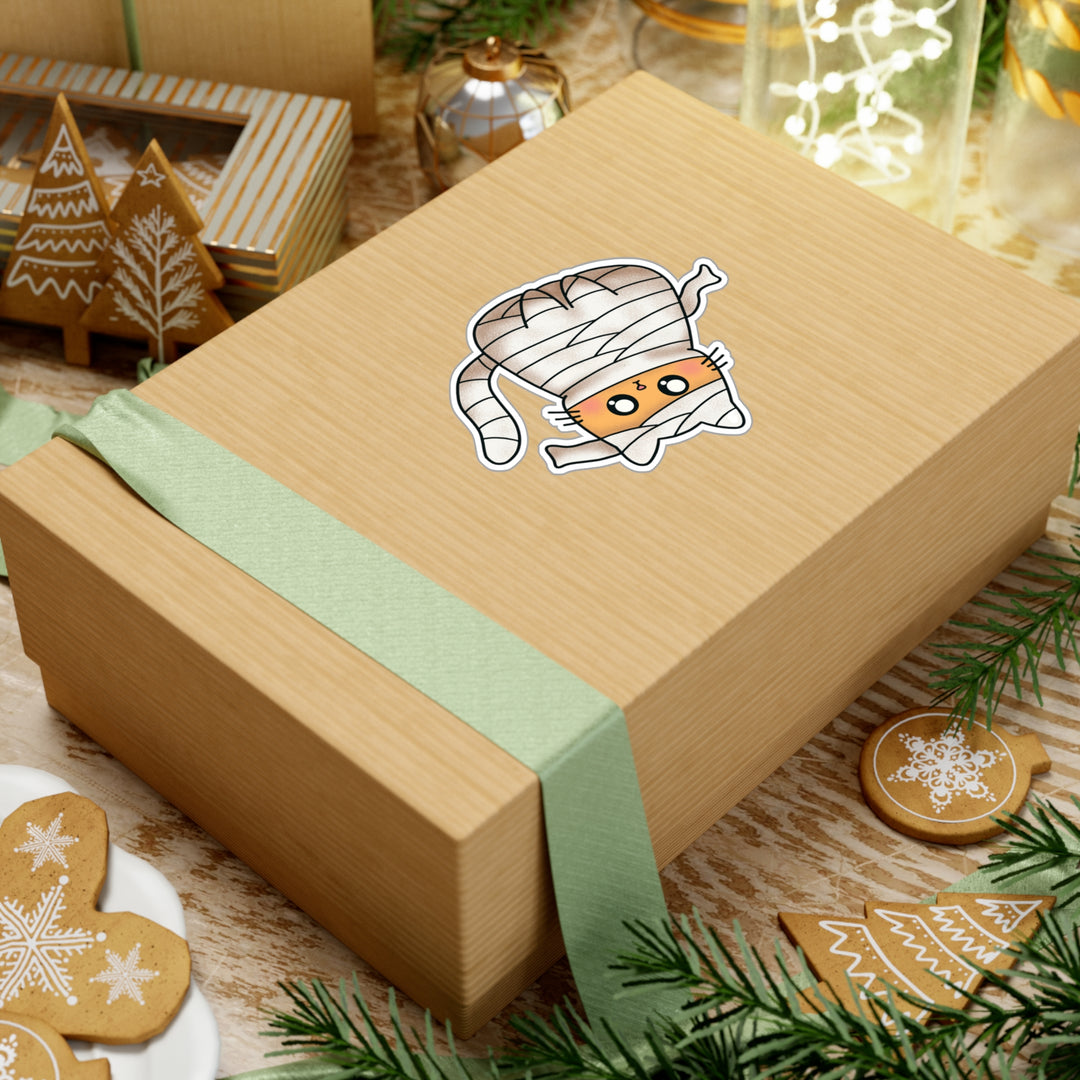 Mummy Cat Sticker