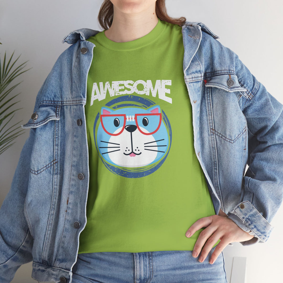 Awesome Cat Cotton Tee