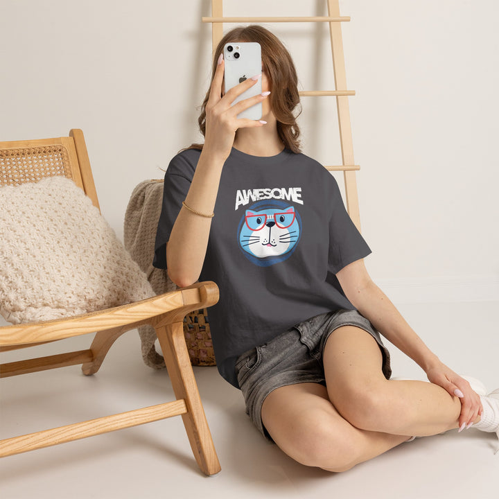 Awesome Cat Cotton Tee