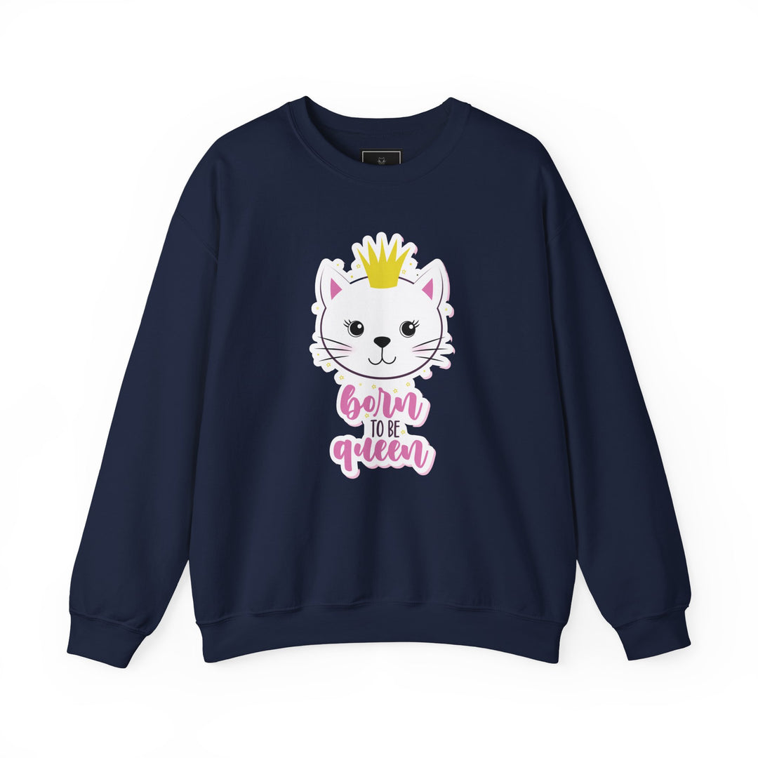 Queen Kitty Crewneck Sweatshirt