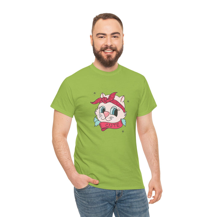 Tattoo Cat Cotton Tee