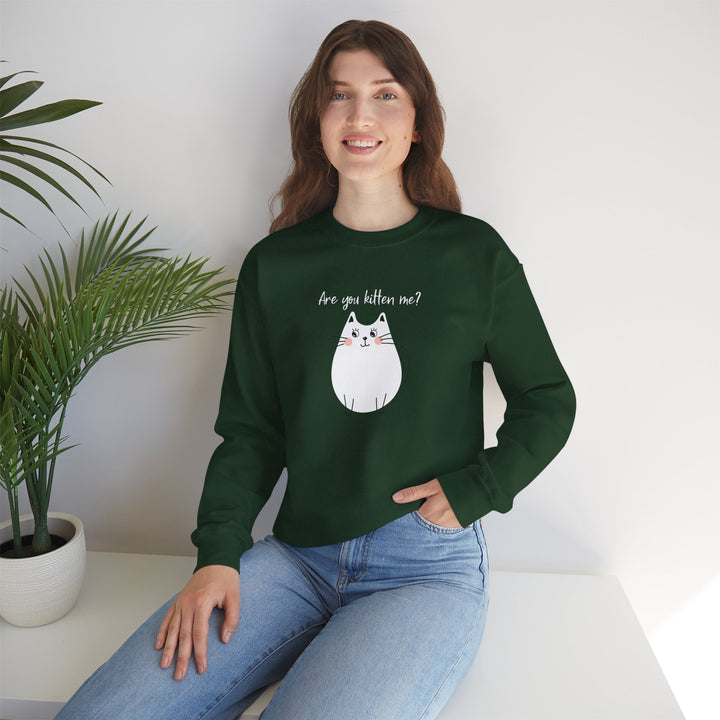 Kitten Me Crewneck Sweatshirt
