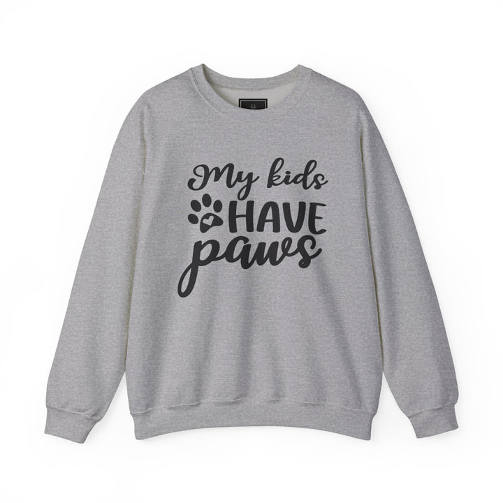 My Kids Have Paws Crewneck Sweatshirt