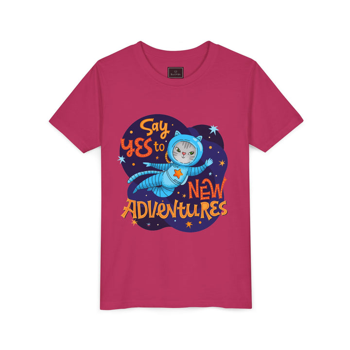 Adventure Kitty Youth Short Sleeve Tee