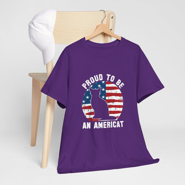 Proud to Be An Americat Cotton Tee