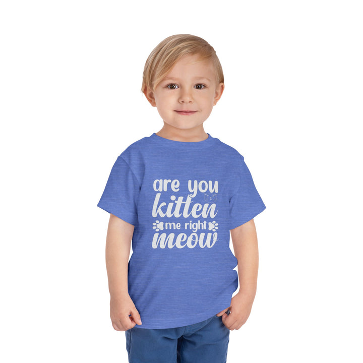 Kitten Me Right Meow Toddler Tee