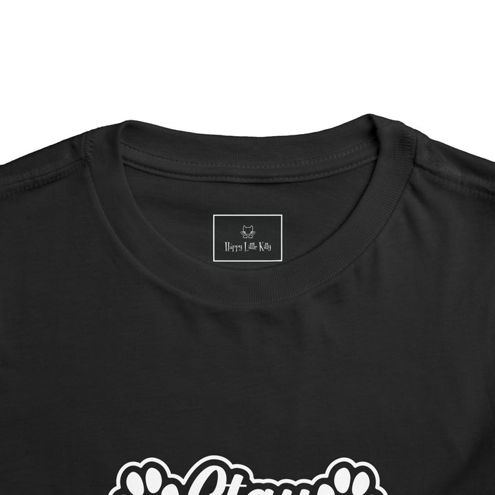 Stay Pawsitive Toddler Tee