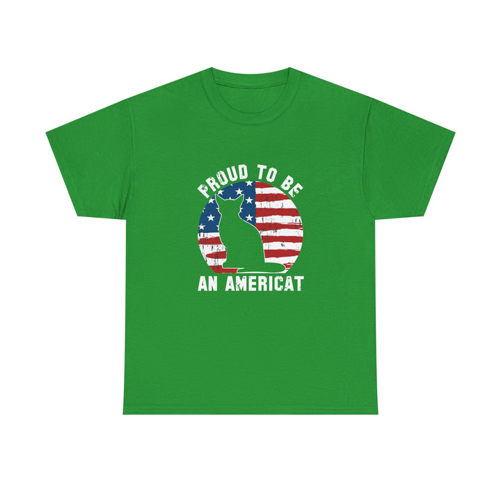 Proud to Be An Americat Cotton Tee