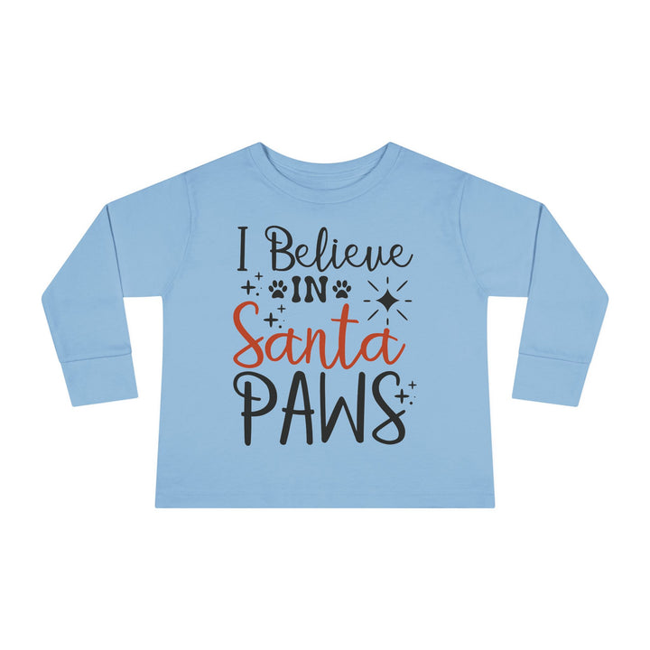 Santa Paws Toddler Long Sleeve Tee