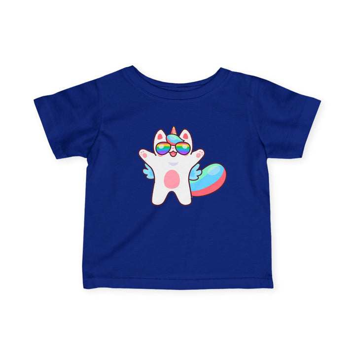 Caticorn Party Time Infant Fine Jersey Tee