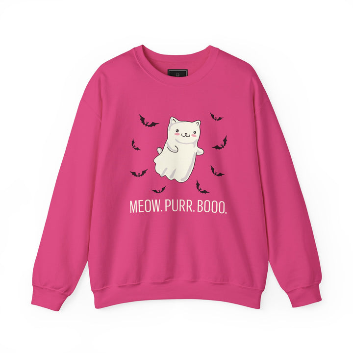 Meow. Purr. Boo. Unisex Crewneck Sweatshirt