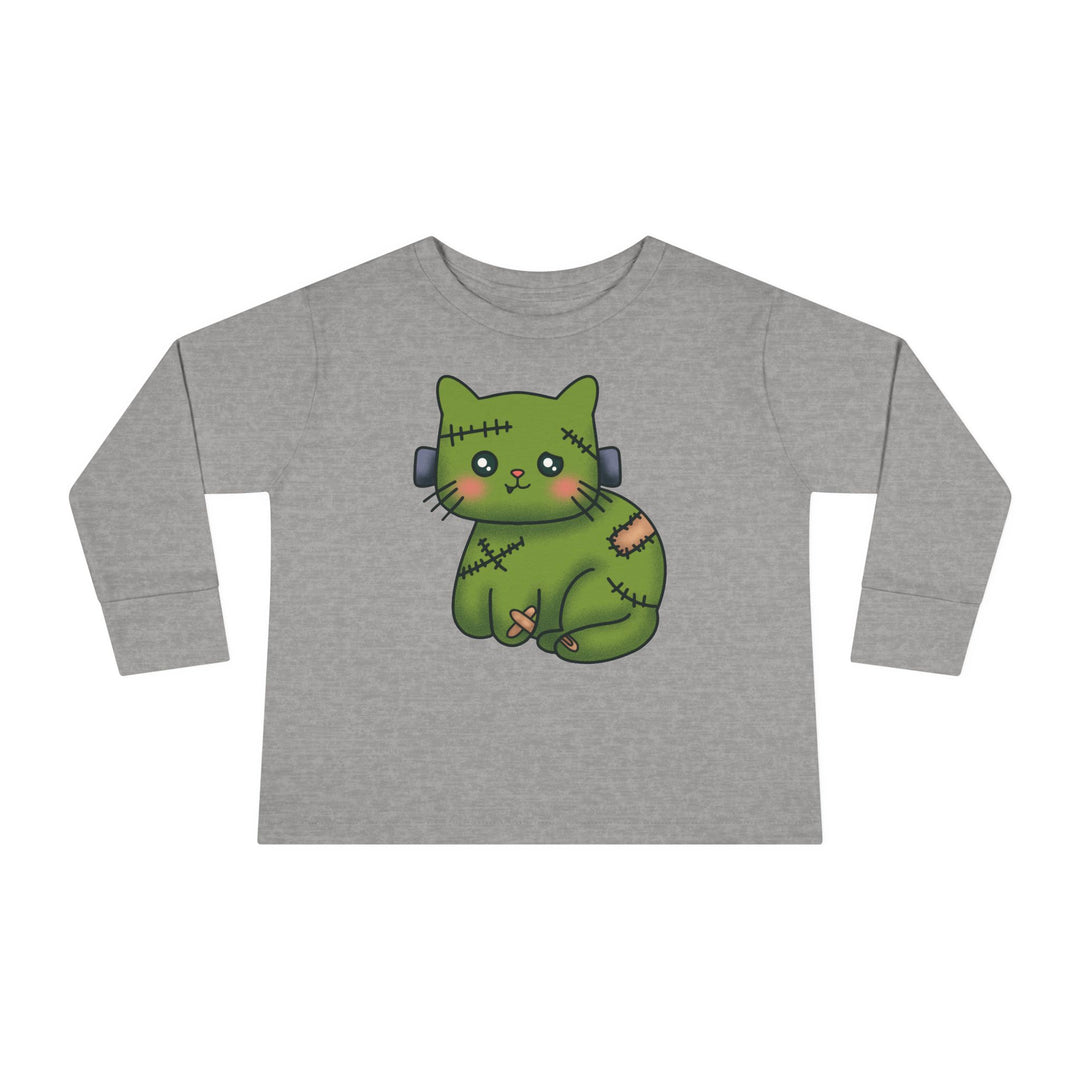 Frankenkitty Toddler Long Sleeve Tee