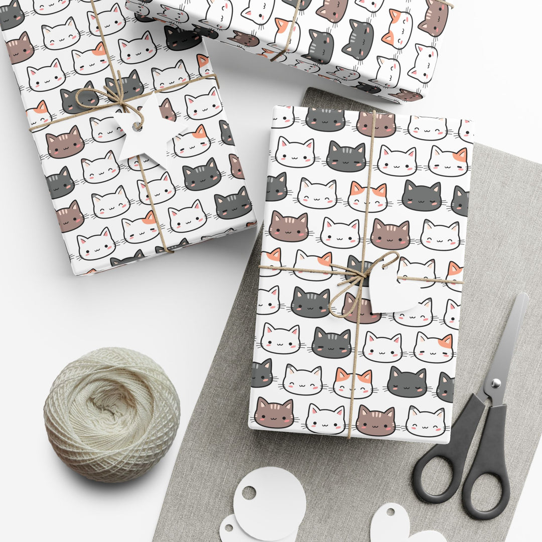 Cat Friends Gift Wrap
