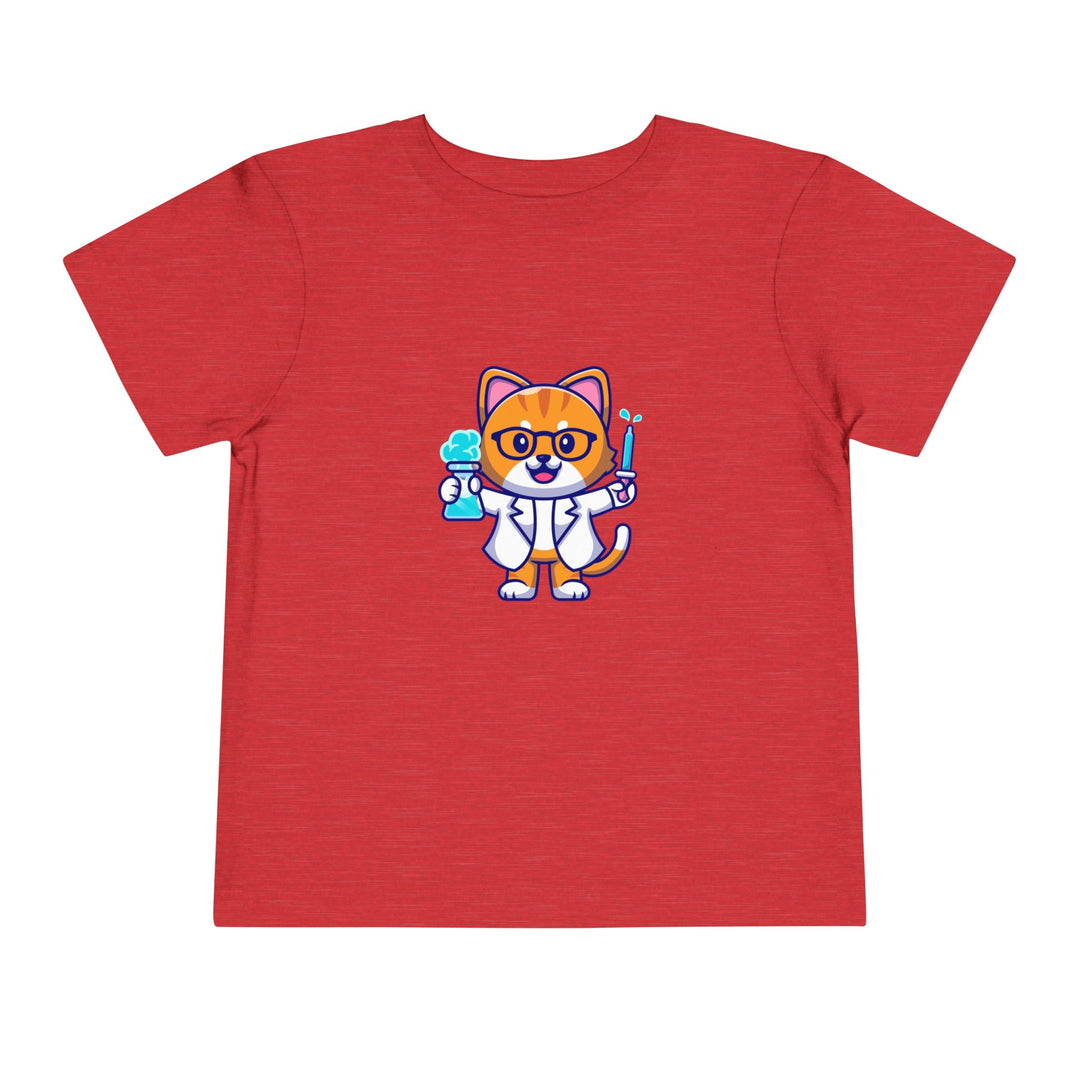 Scientist Kitty Toddler Tee