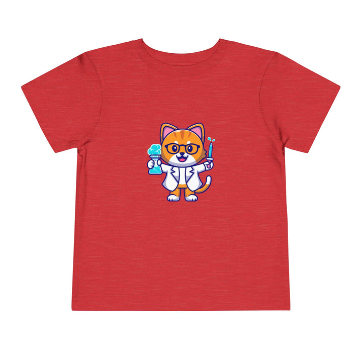 Scientist Kitty Toddler Tee