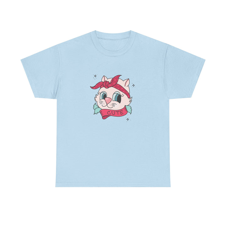Tattoo Cat Cotton Tee