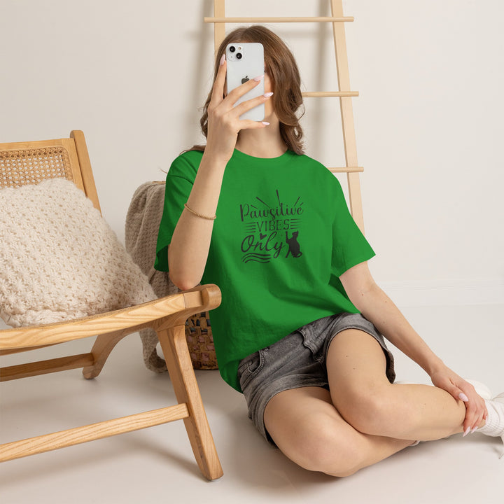 Pawsitive Vibes Cotton Tee