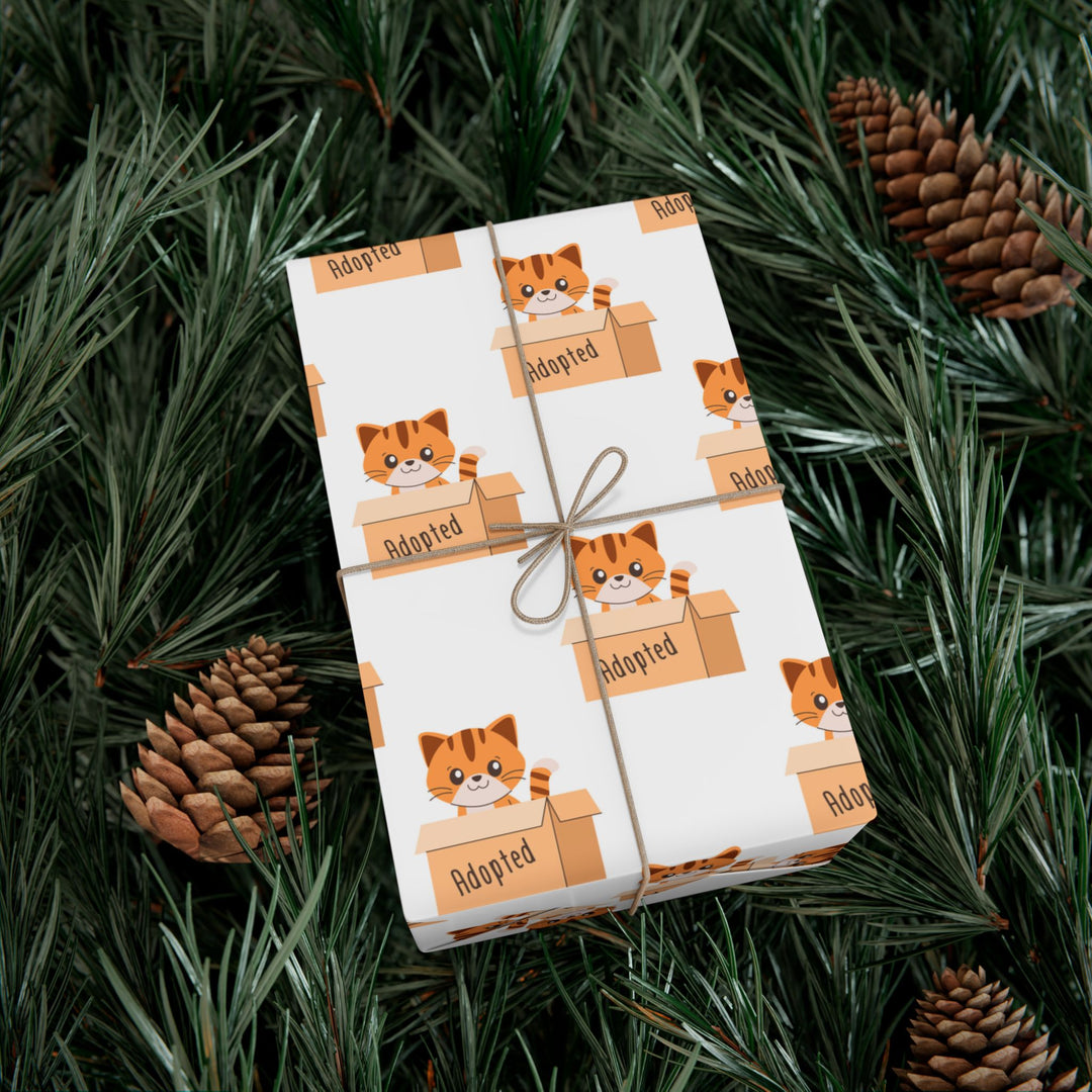 Kitty Adoption Gift Wrap