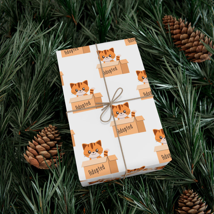 Kitty Adoption Gift Wrap