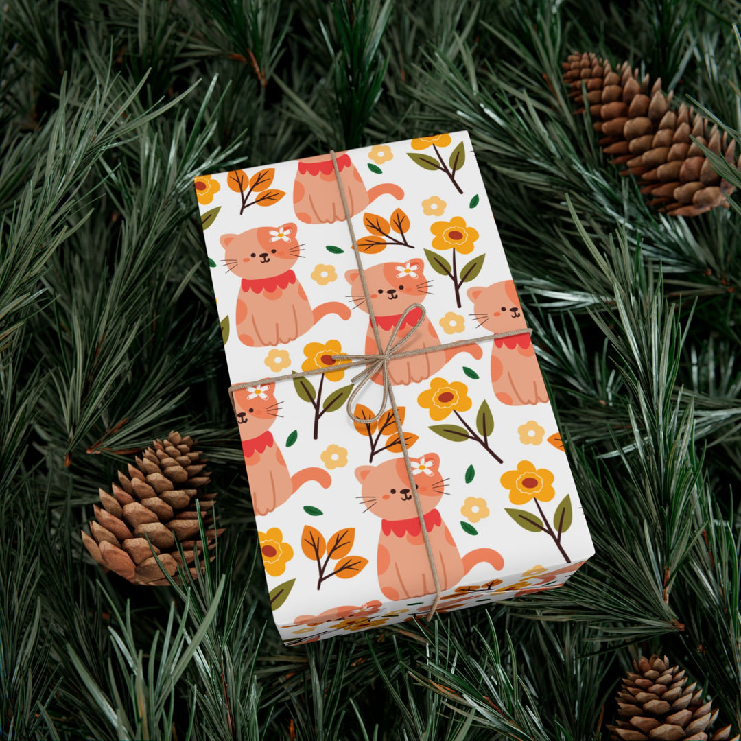 Petal Purrfection Gift Wrap
