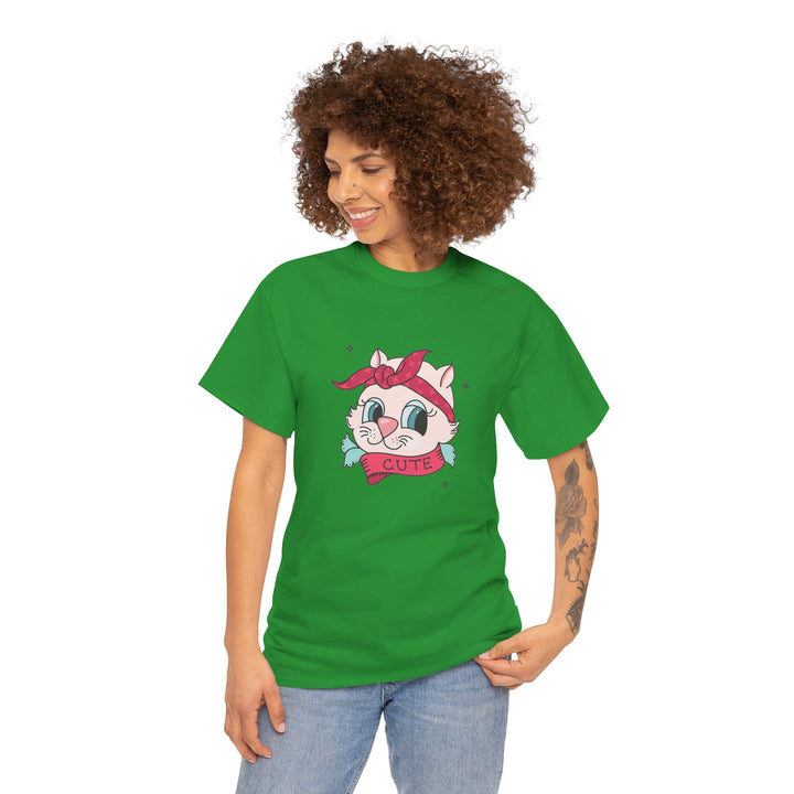 Tattoo Cat Cotton Tee