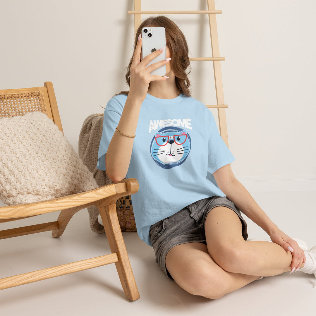 Awesome Cat Cotton Tee