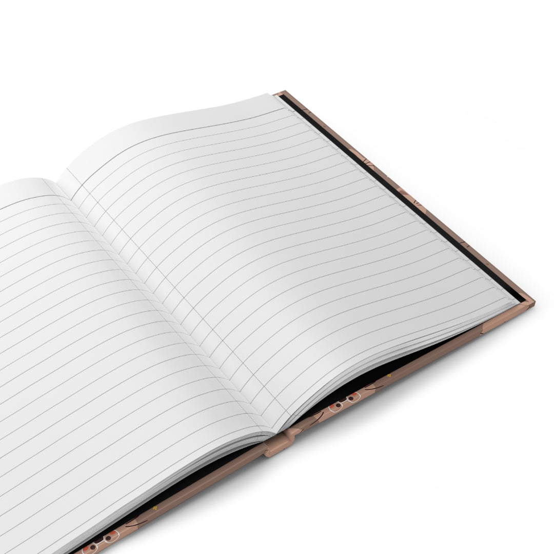 Chocolate Cat Hardcover Journal