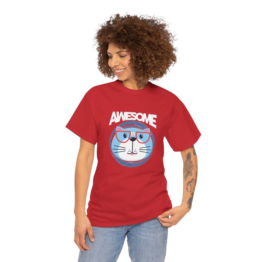 Awesome Cat Cotton Tee