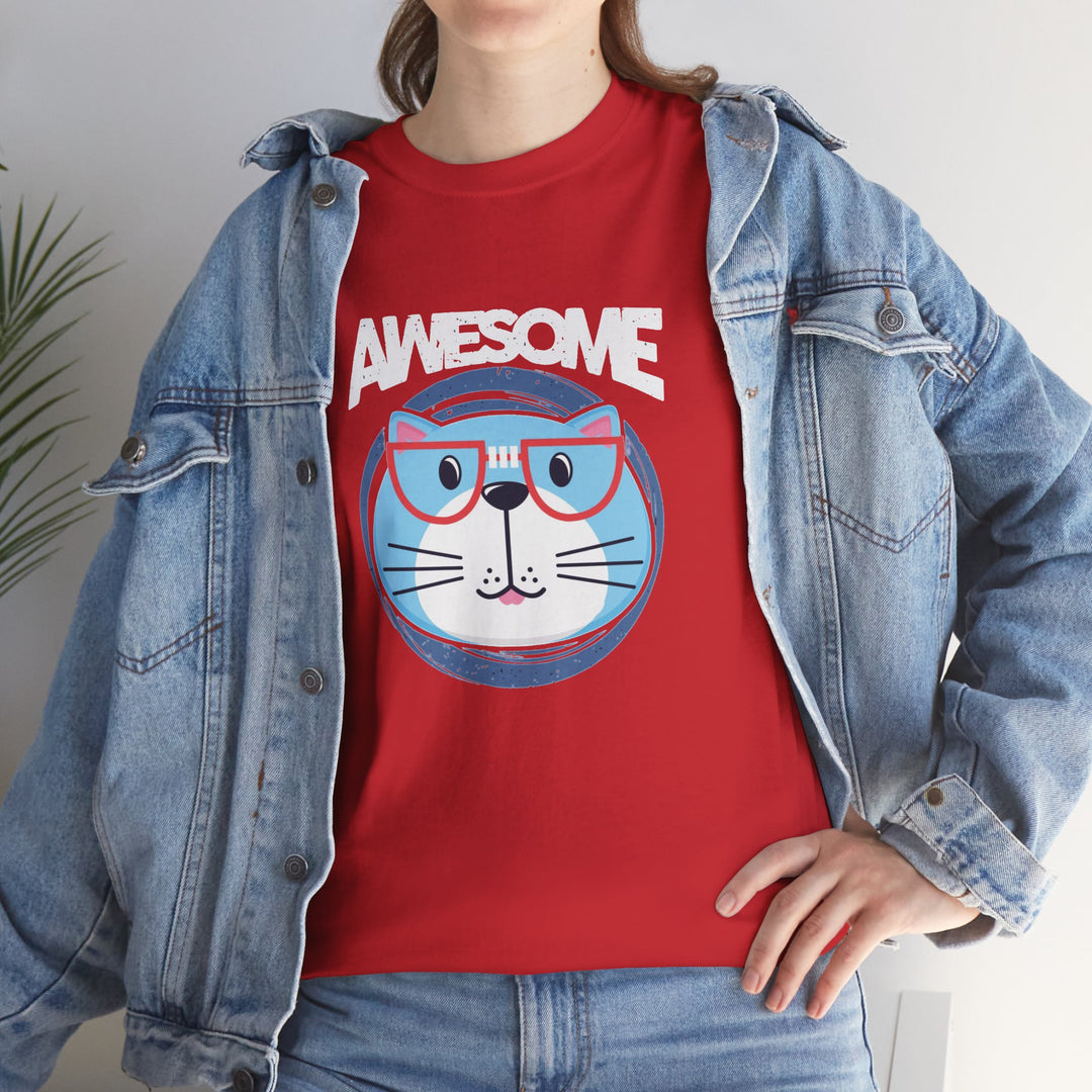 Awesome Cat Cotton Tee