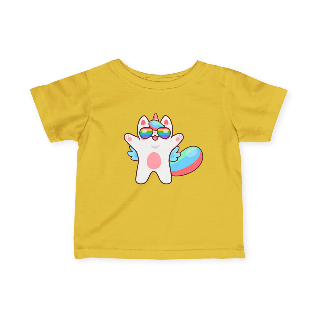 Caticorn Party Time Infant Fine Jersey Tee