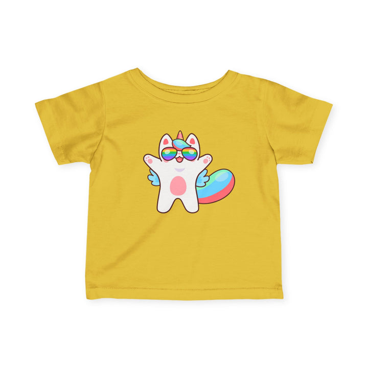 Caticorn Party Time Infant Fine Jersey Tee