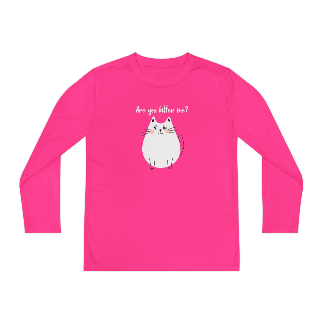 Kitten Me Youth Long Sleeve Tee
