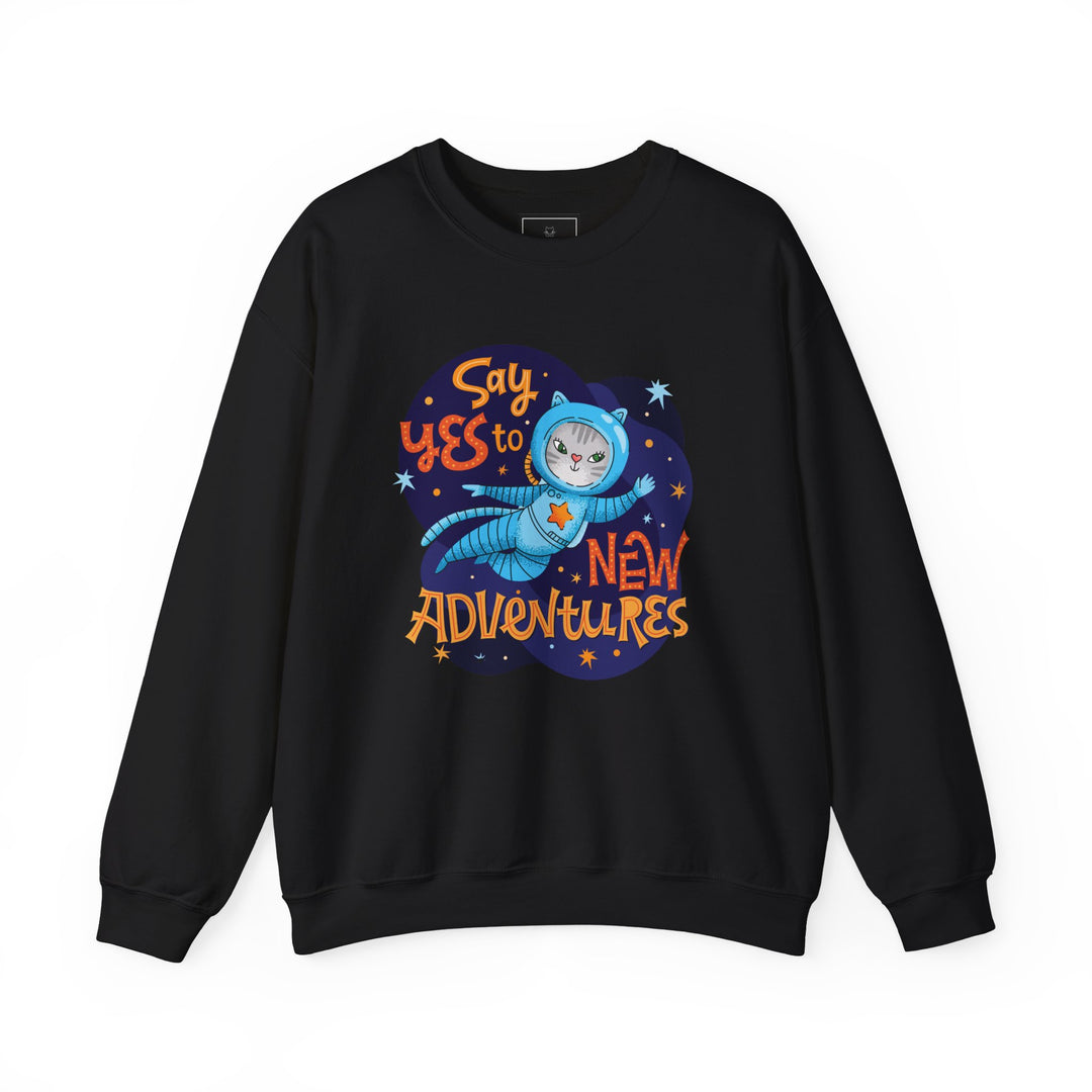 Adventure Kitty Crewneck Sweatshirt