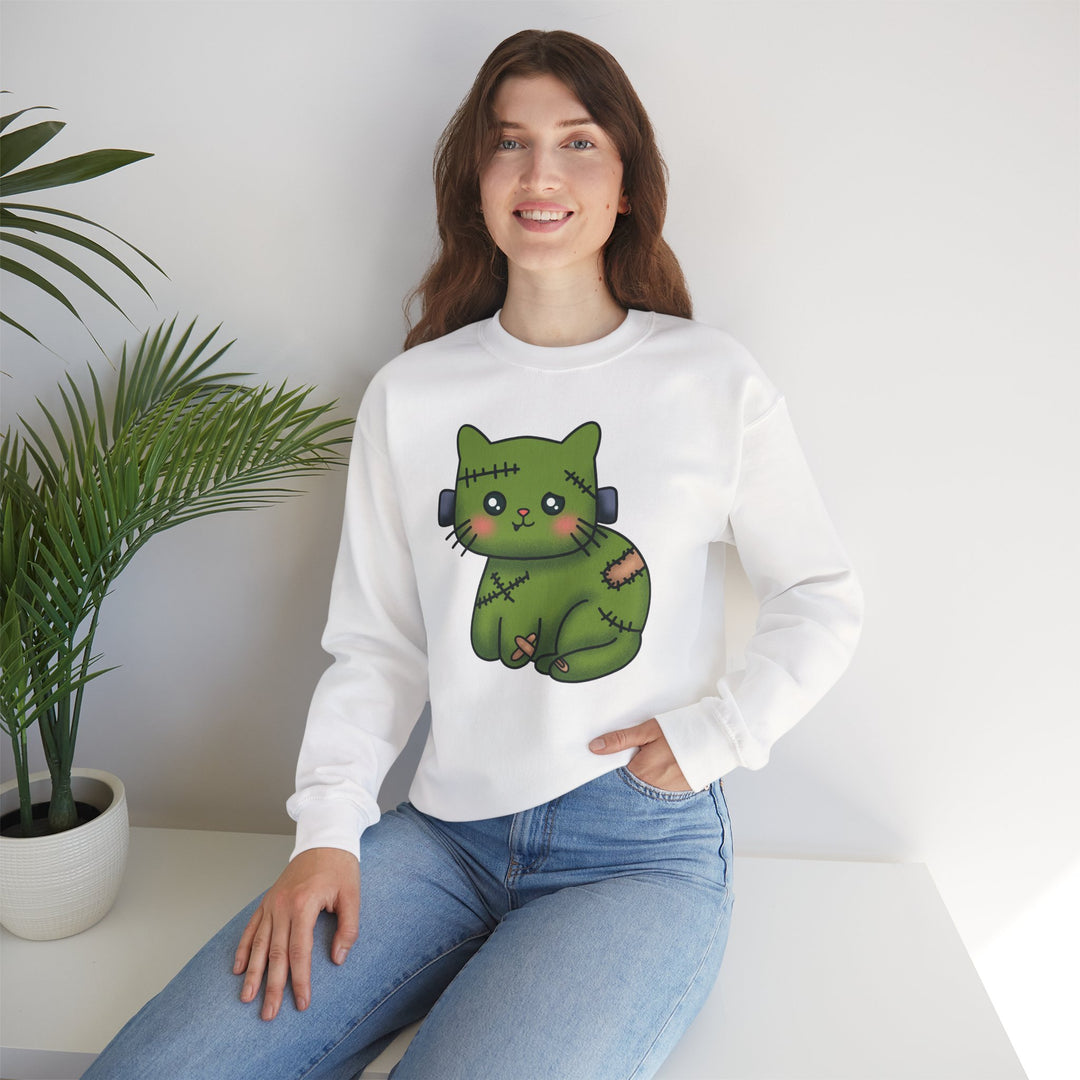 Frankenkitty Unisex Crewneck Sweatshirt