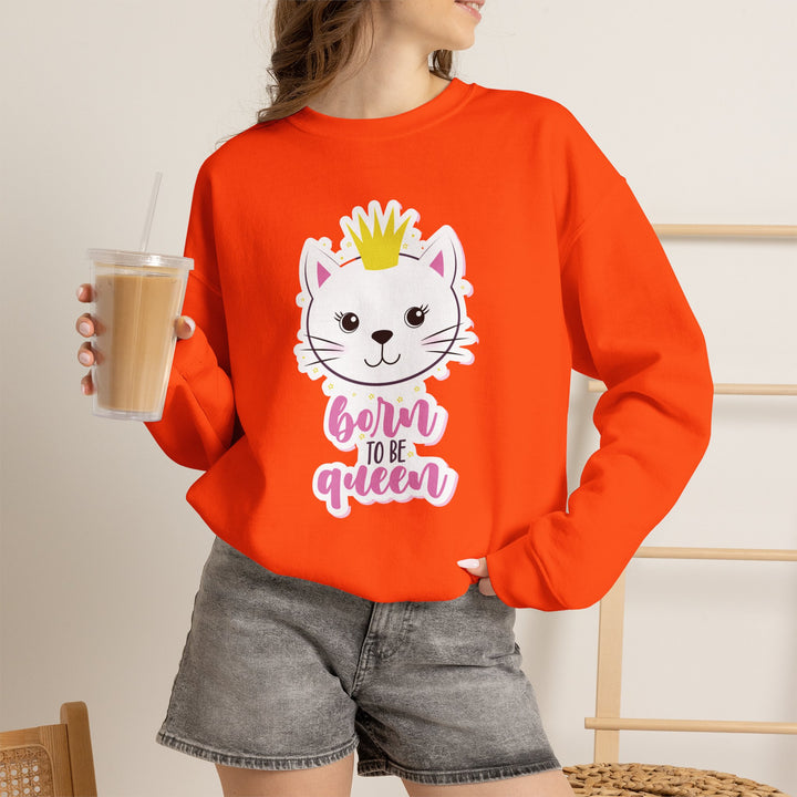 Queen Kitty Crewneck Sweatshirt