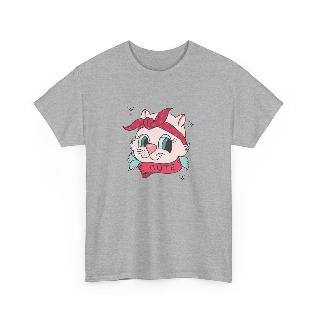 Tattoo Cat Cotton Tee