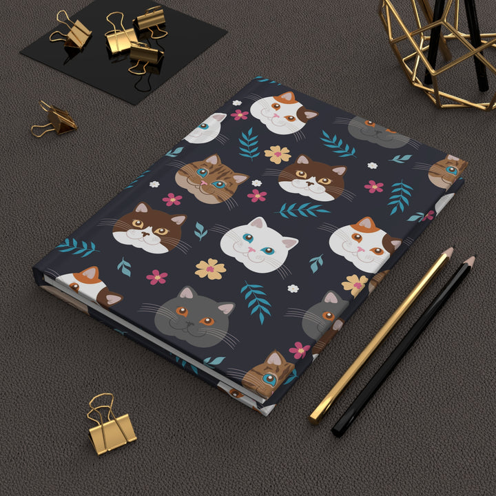 Dark Whisker Delight Hardcover Journal