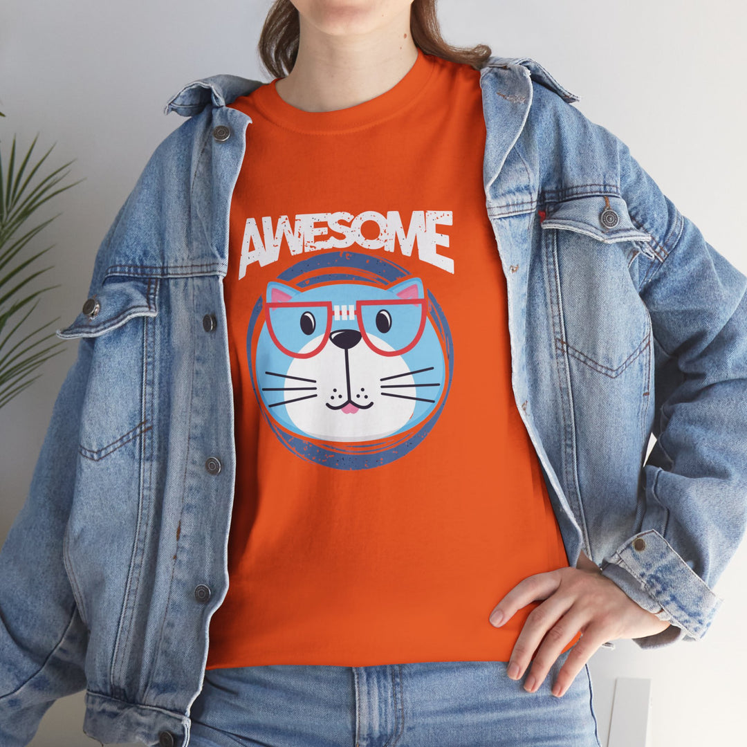 Awesome Cat Cotton Tee