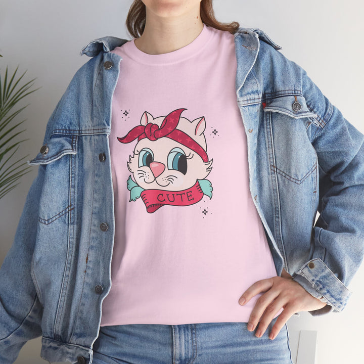 Tattoo Cat Cotton Tee