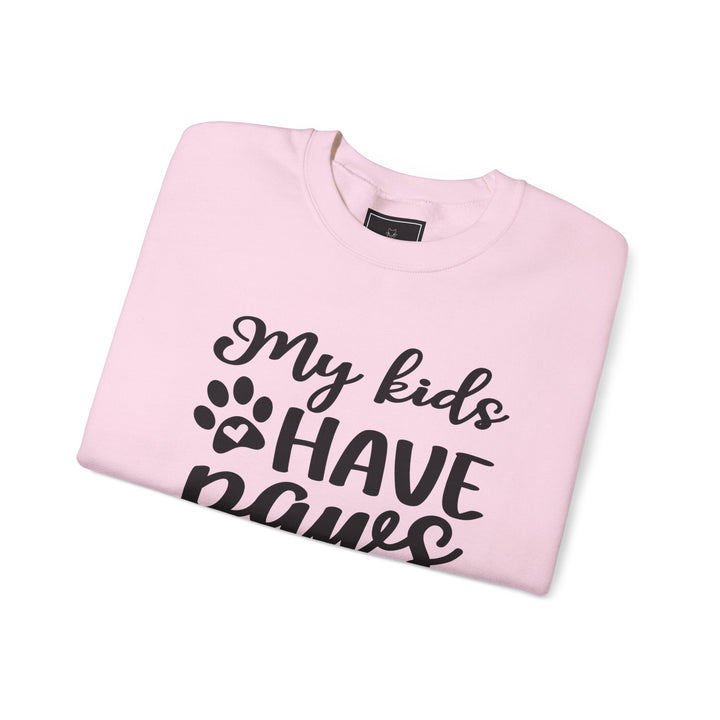 My Kids Have Paws Crewneck Sweatshirt