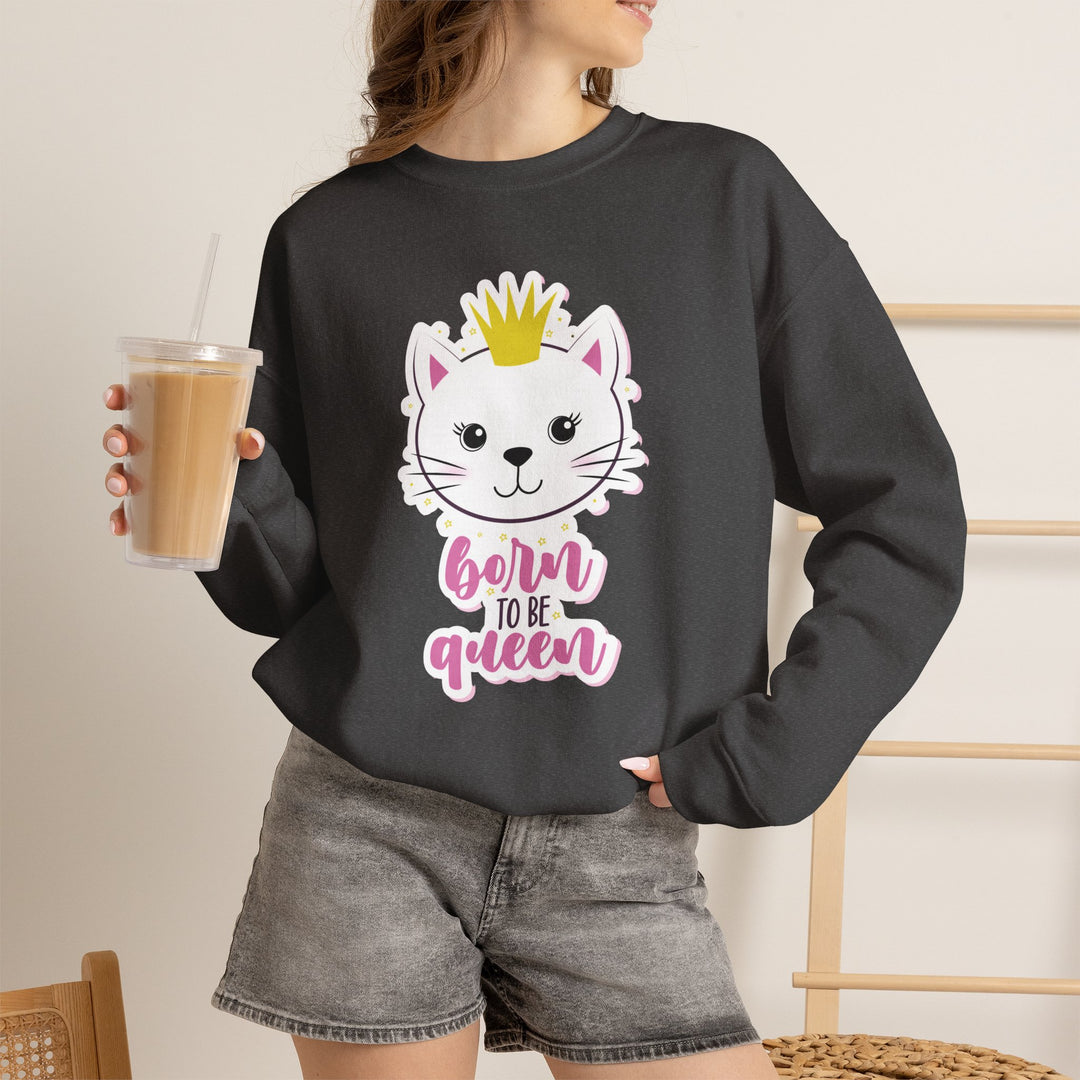 Queen Kitty Crewneck Sweatshirt