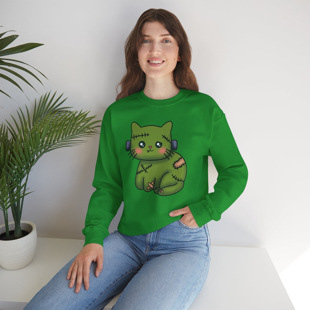 Frankenkitty Unisex Crewneck Sweatshirt