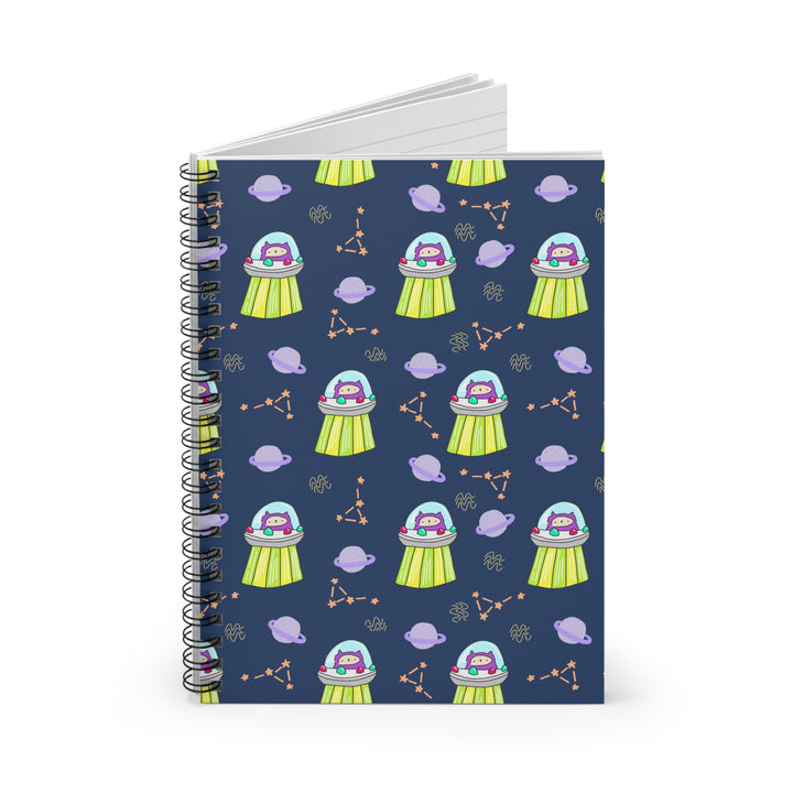 UFO Cat Spiral Notebook