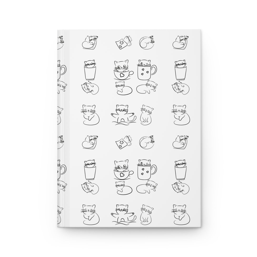 Doodle Cat Hardcover Journal