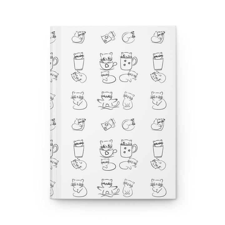 Doodle Cat Hardcover Journal