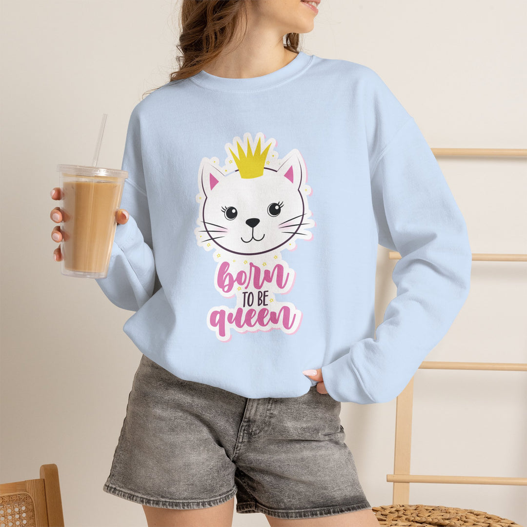 Queen Kitty Crewneck Sweatshirt