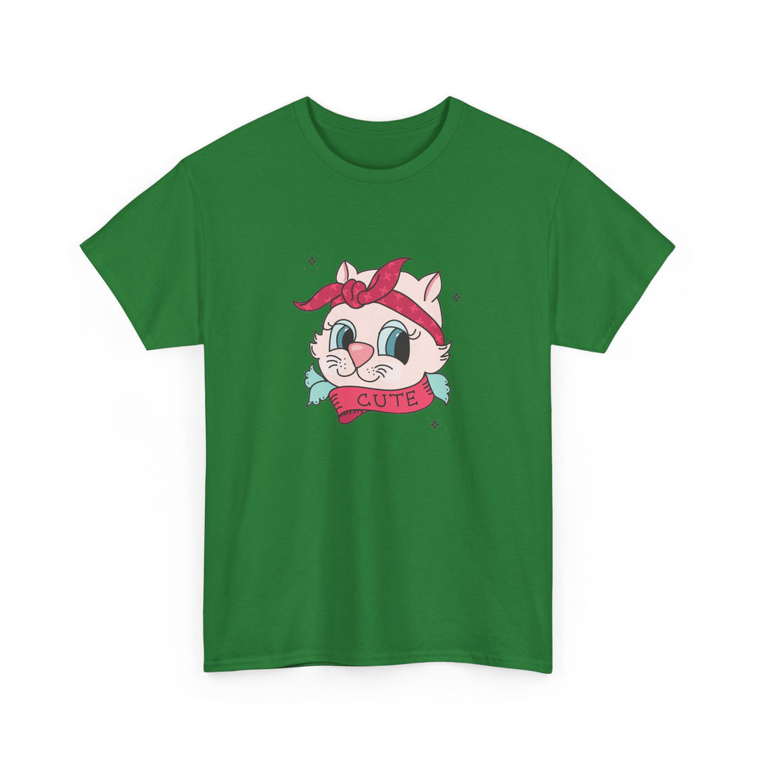 Tattoo Cat Cotton Tee