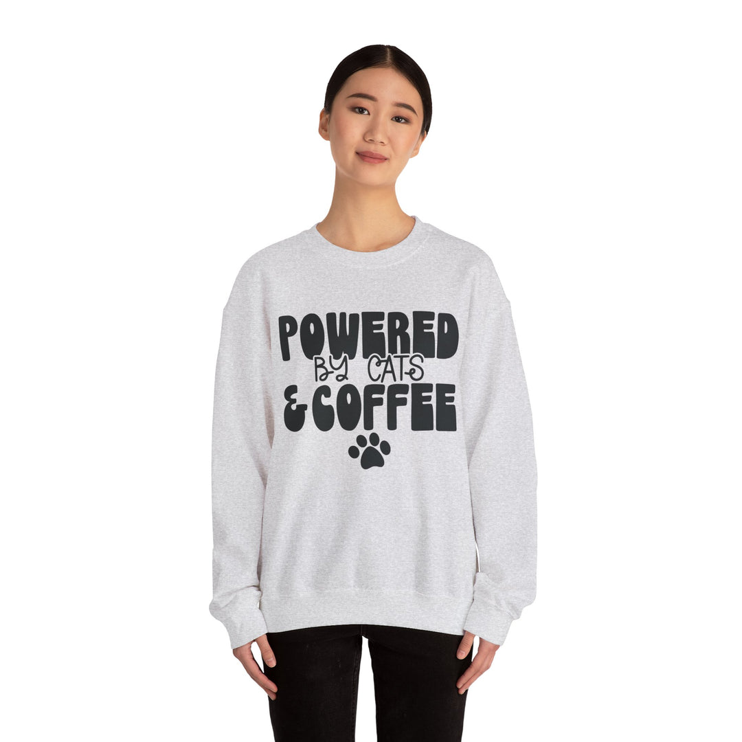 Cats and Coffee Crewneck Sweatshirt