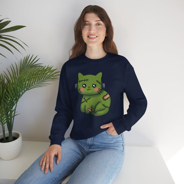 Frankenkitty Unisex Crewneck Sweatshirt