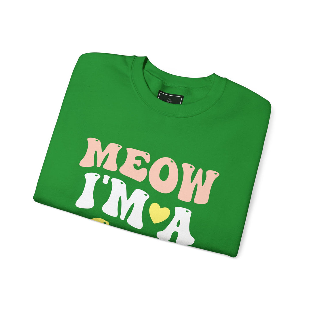 Meow I'm A Cat Unisex Crewneck Sweatshirt